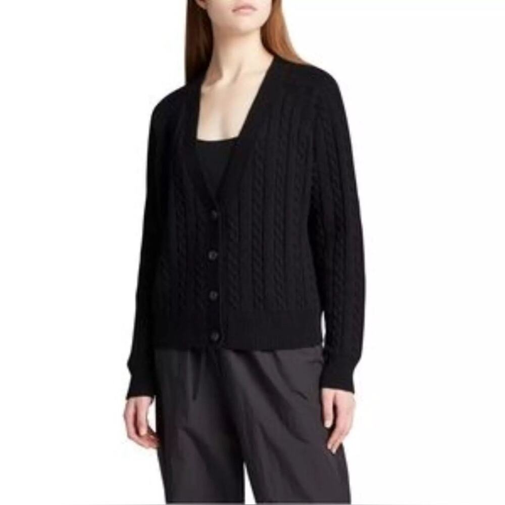 Co Essentials Cable Knit Cardigan